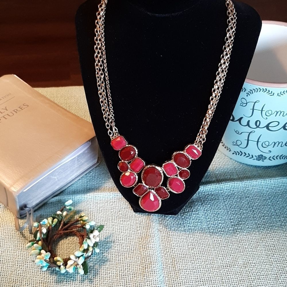 Pink & Purple Costume Necklace